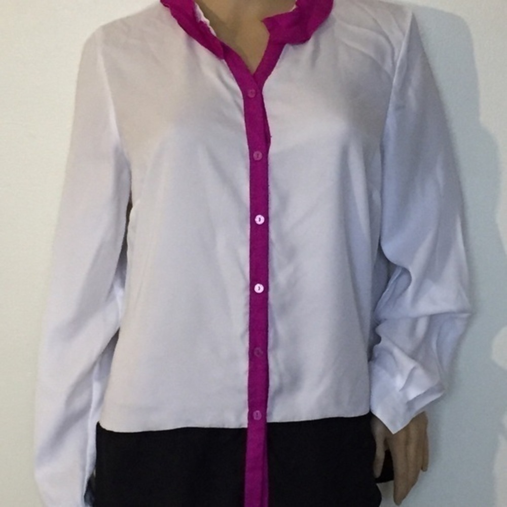 Worthington women’s button down shirt size L